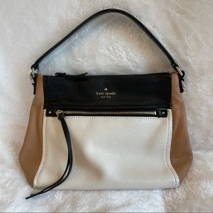 Kate Spade leather colorblock handbag